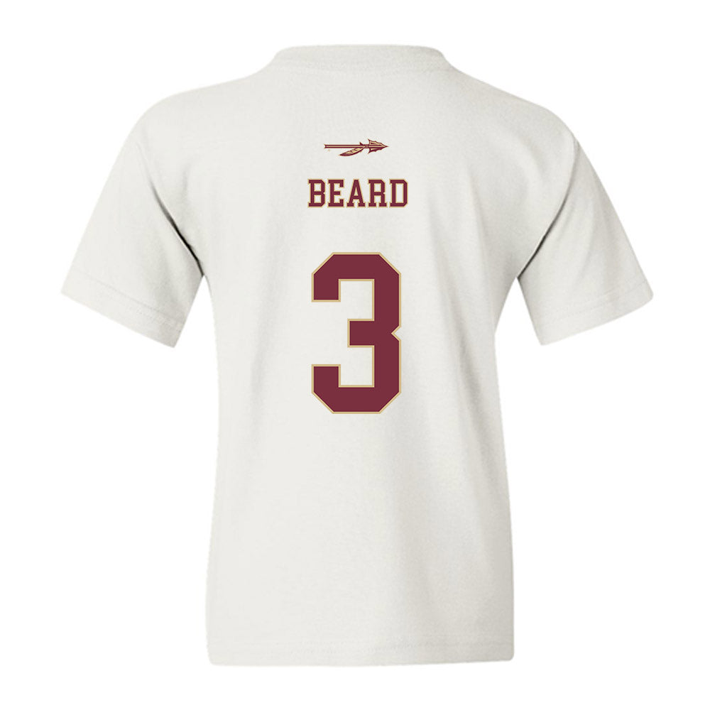 FSU - NCAA Baseball : Trey Beard - Sports Shersey Youth T-Shirt-1