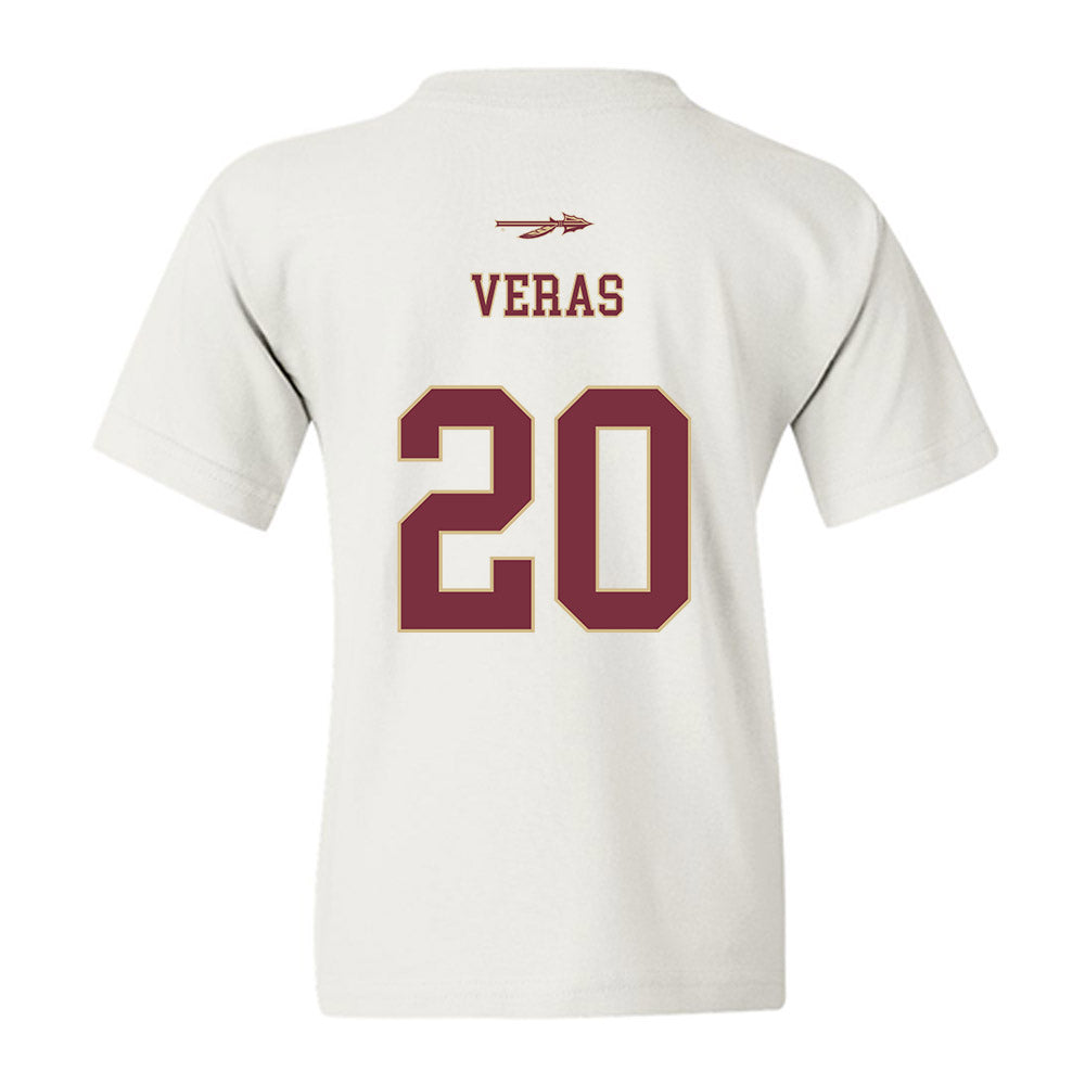 FSU - NCAA Baseball : Genson Veras - Sports Shersey Youth T-Shirt-1
