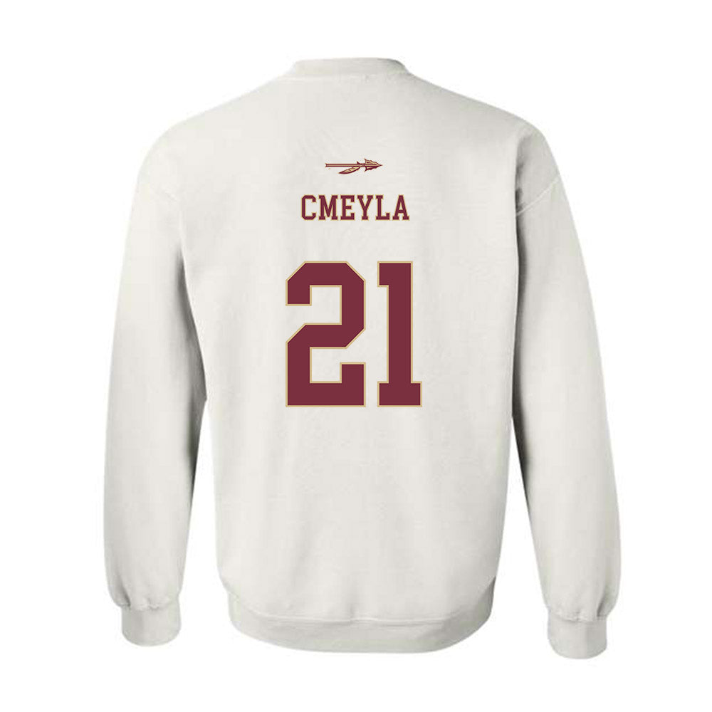 FSU - NCAA Baseball : Nathan Cmeyla - Sports Shersey Crewneck Sweatshirt-1