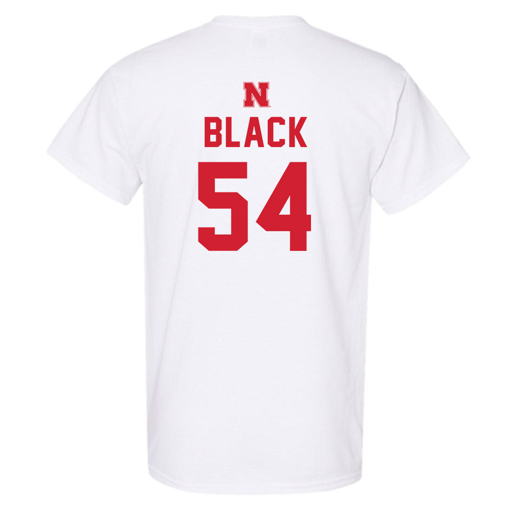 Nebraska - NCAA Football : Brendan Black - Sports Shersey T-Shirt-1