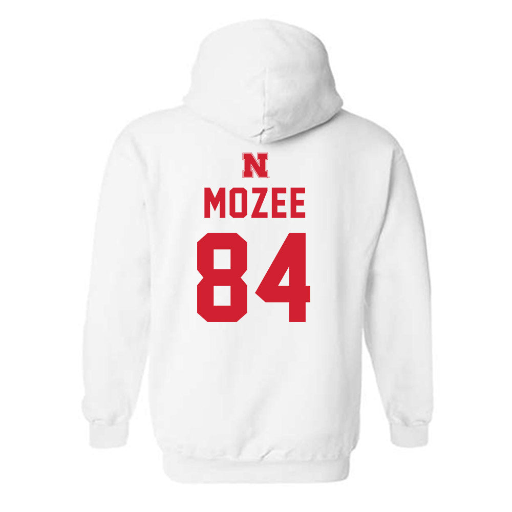 Nebraska - NCAA Football : Isaiah Mozee - Sports Shersey Hooded Sweatshirt-1