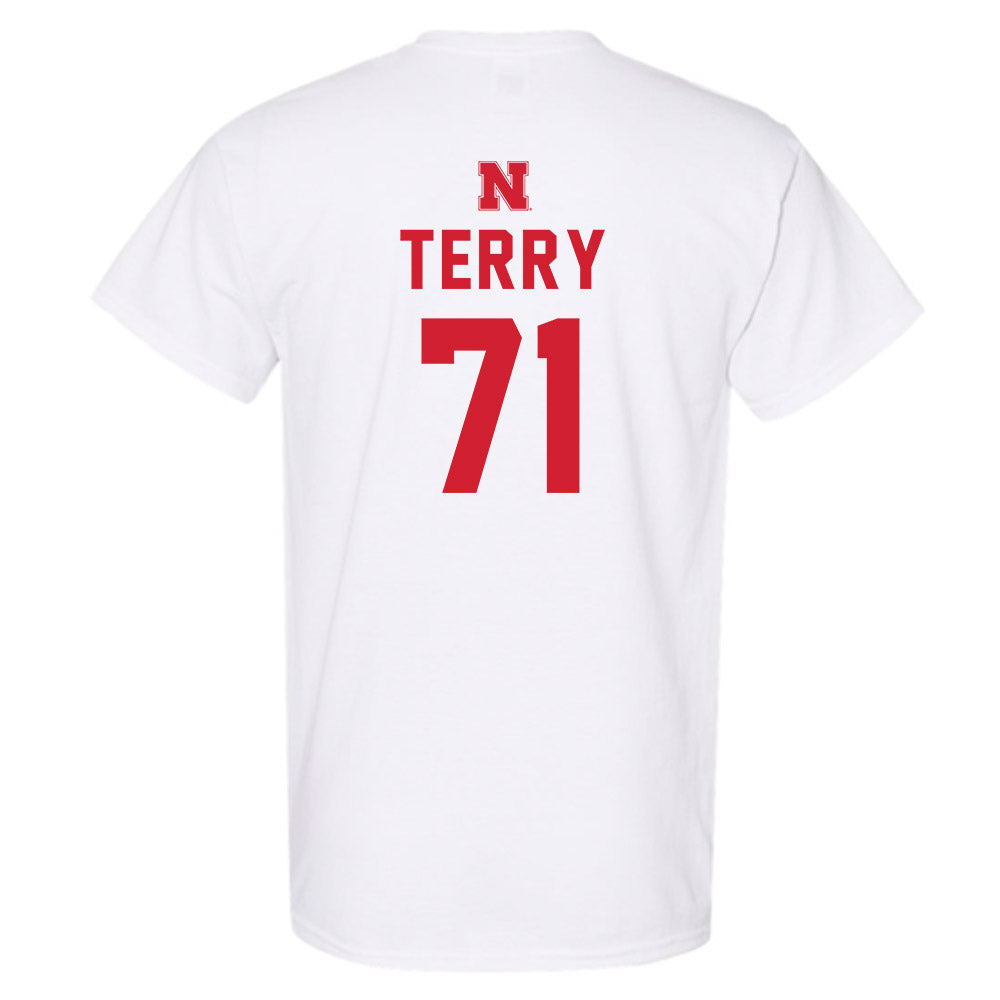 Nebraska - NCAA Football : Tyson Terry - Sports Shersey T-Shirt-1
