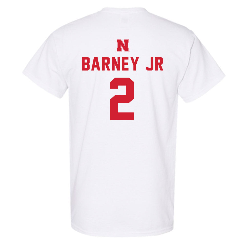 Nebraska - NCAA Football : Jacory Barney Jr - Sports Shersey T-Shirt-1