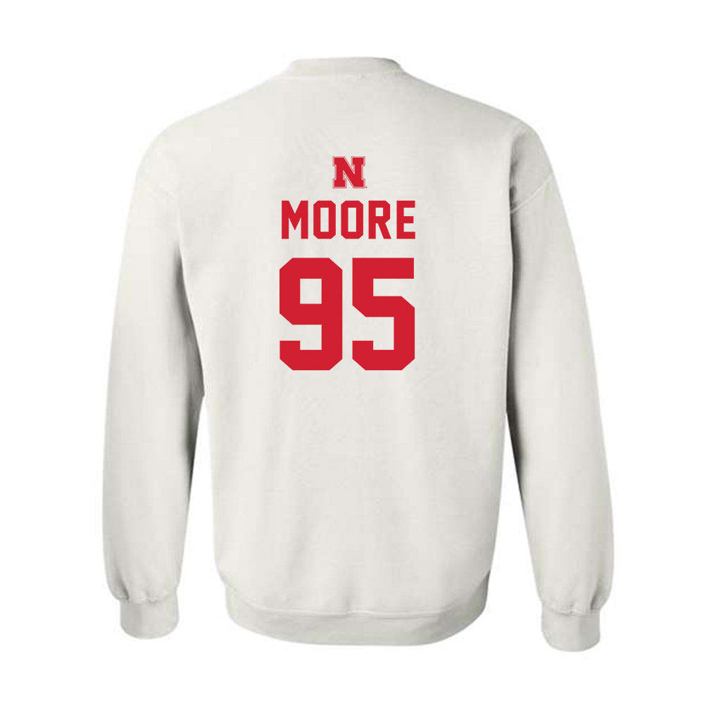 Nebraska - NCAA Football : Gabriel Moore - Sports Shersey Crewneck Sweatshirt-1