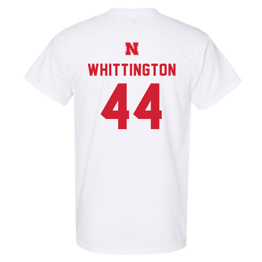 Nebraska - NCAA Football : Jahsear Whittington - Sports Shersey T-Shirt-1