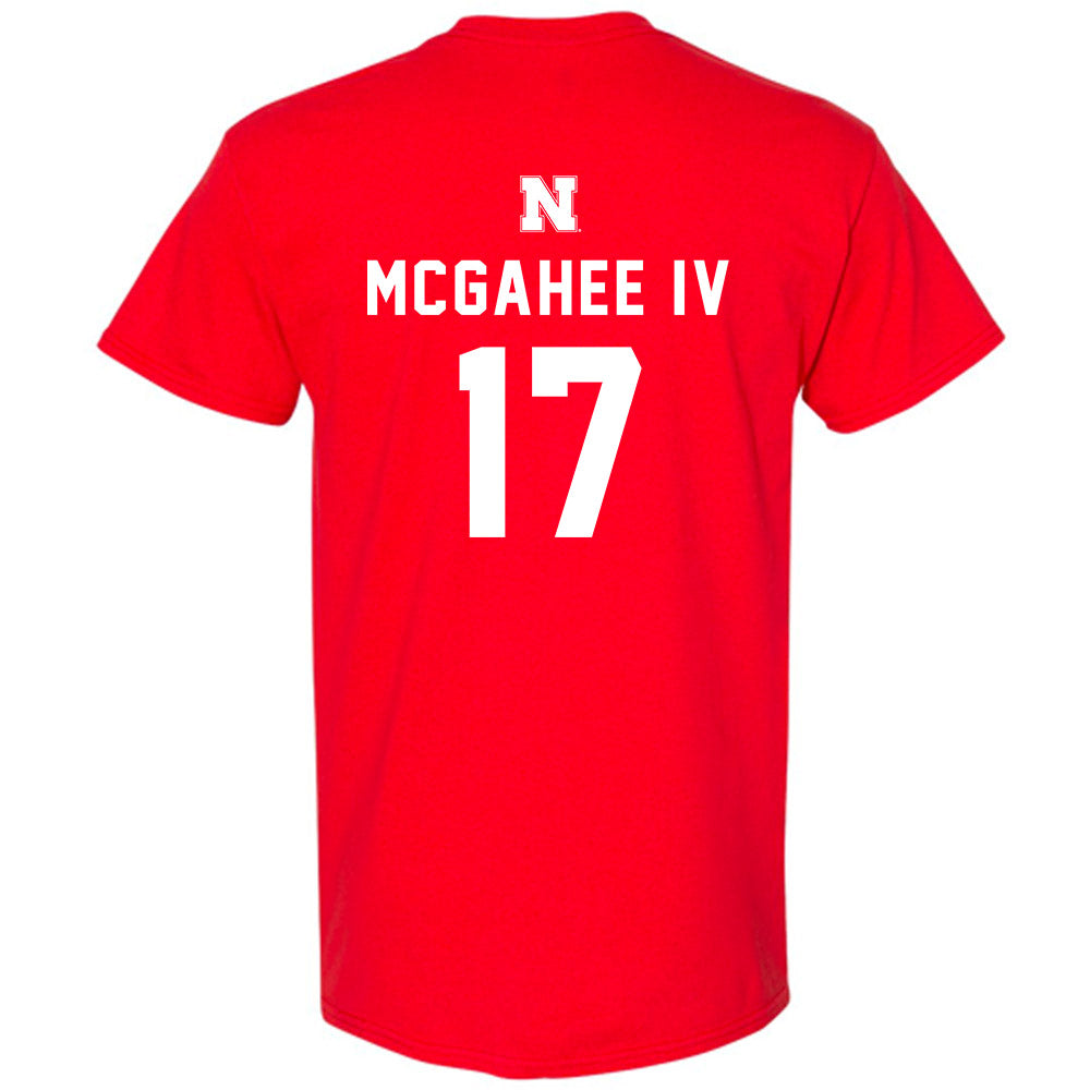 Nebraska - NCAA Football : Willis Mcgahee Iv - Replica Shersey T-Shirt-1