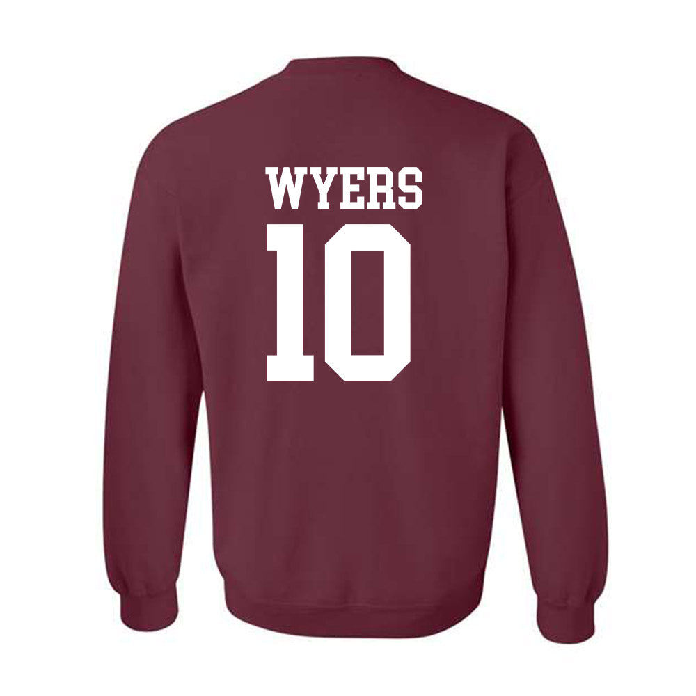 Mississippi State - NCAA Baseball : Drew Wyers - Classic Shersey Crewneck Sweatshirt-1