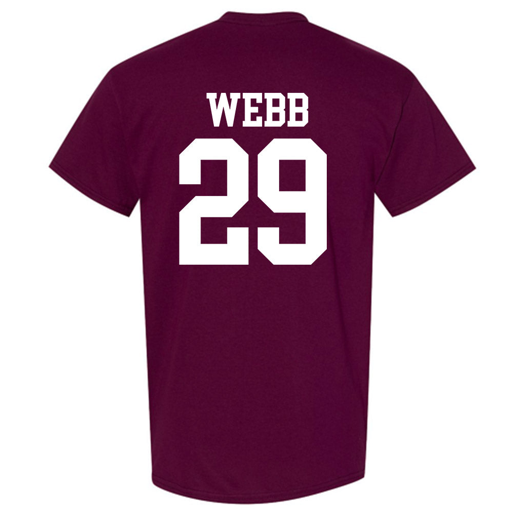 Mississippi State - NCAA Baseball : Maddox Webb - Classic Shersey T-Shirt-1