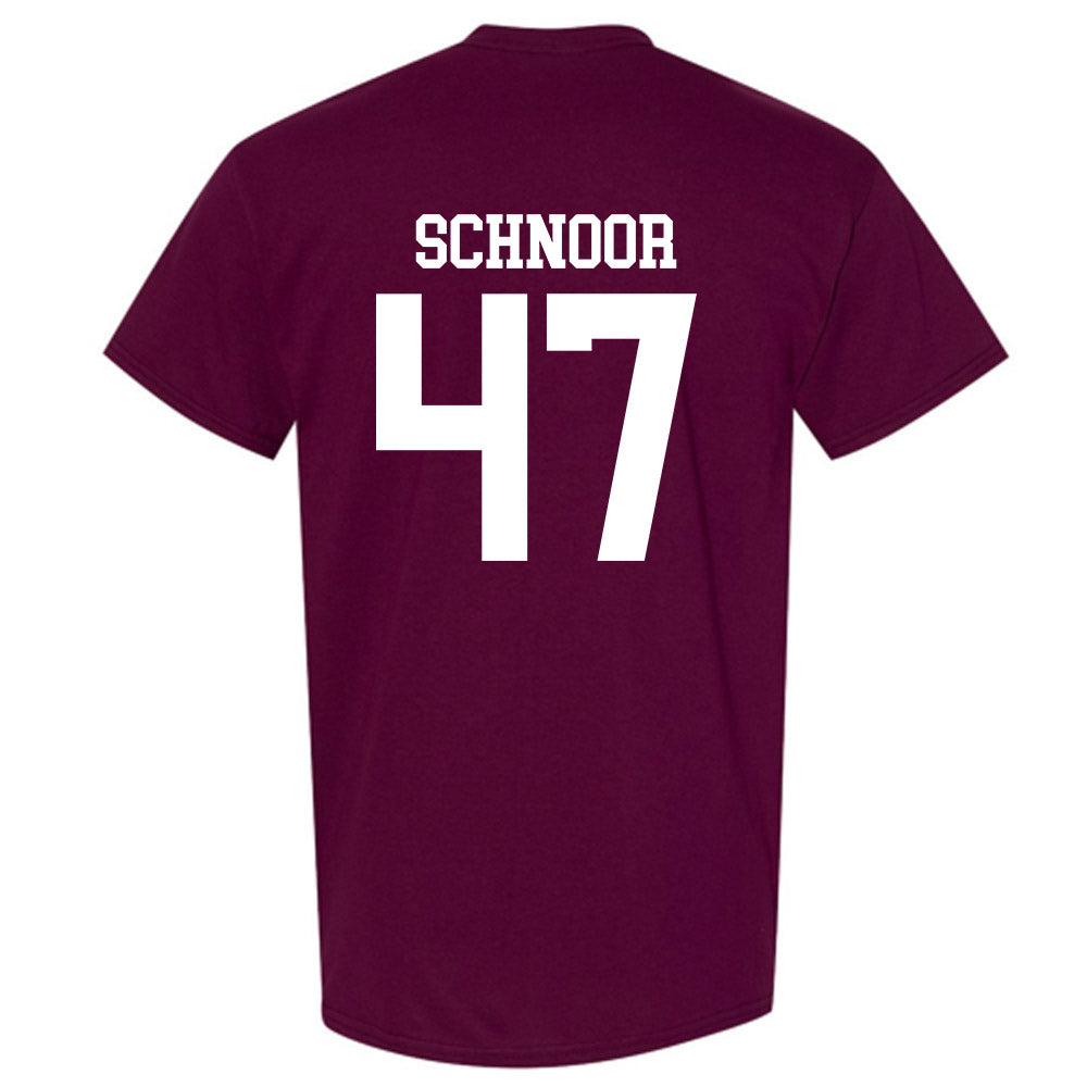 Mississippi State - NCAA Baseball : JT Schnoor - Classic Shersey T-Shirt-1