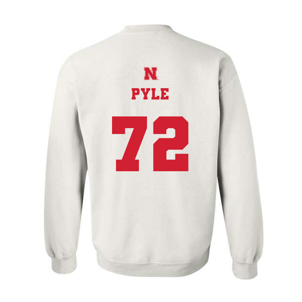 Nebraska - NCAA Football : Gibson Pyle - Generic Shersey Crewneck Sweatshirt-1
