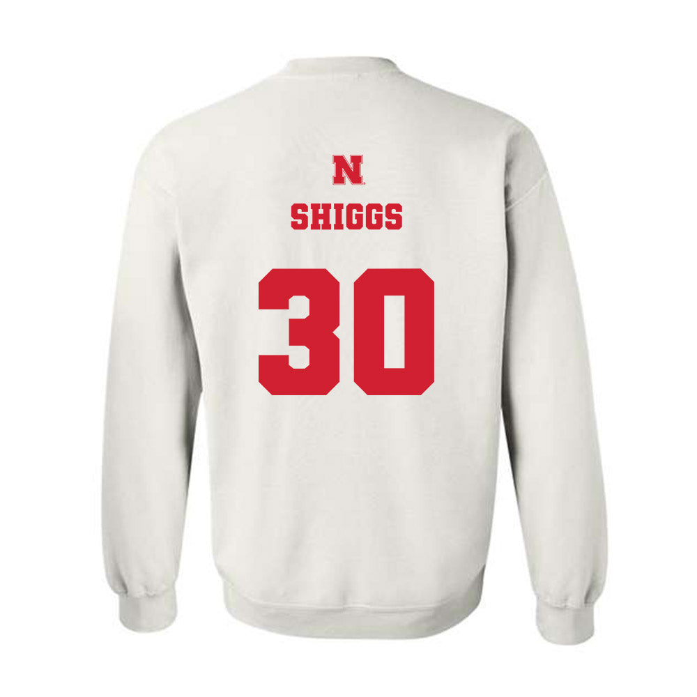 Nebraska - NCAA Football : Jasin Shiggs - Generic Shersey Crewneck Sweatshirt-1