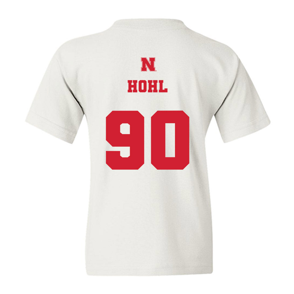 Nebraska - NCAA Football : John Hohl - Generic Shersey Youth T-Shirt-1