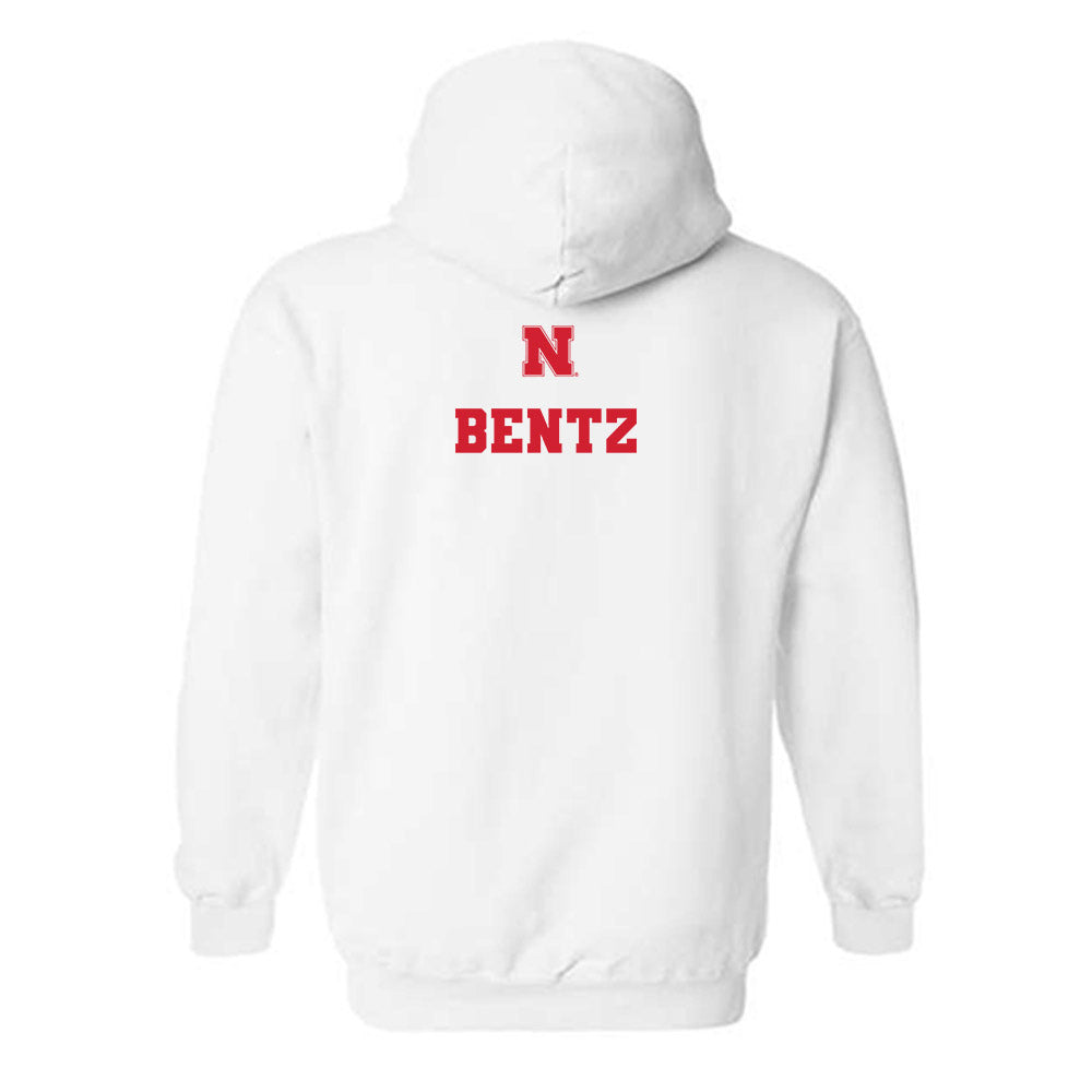 Nebraska - NCAA Softball : Cali Bentz - Generic Shersey Hooded Sweatshirt-1