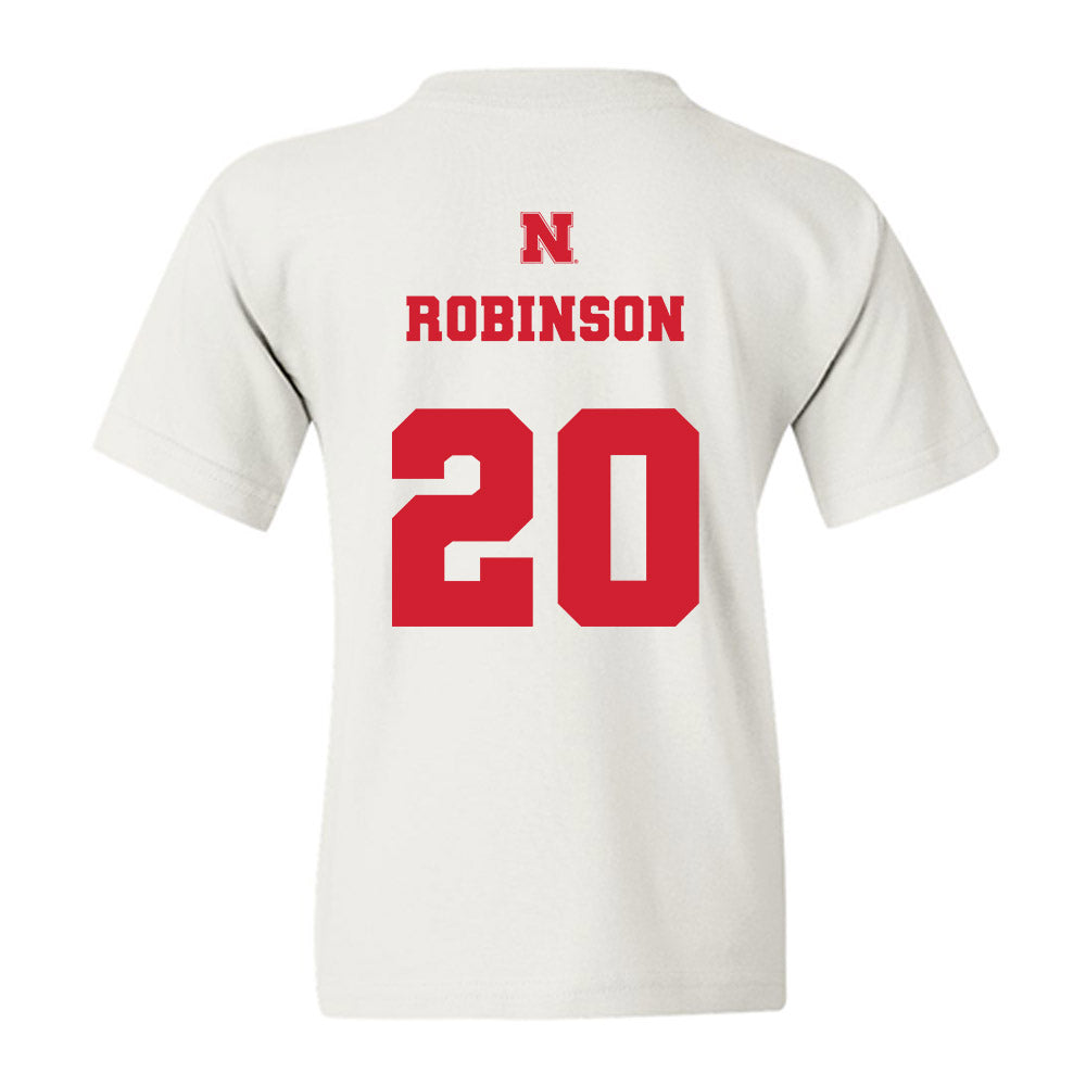 Nebraska - NCAA Women's Volleyball : Jayden Robinson - Generic Shersey Youth T-Shirt-1
