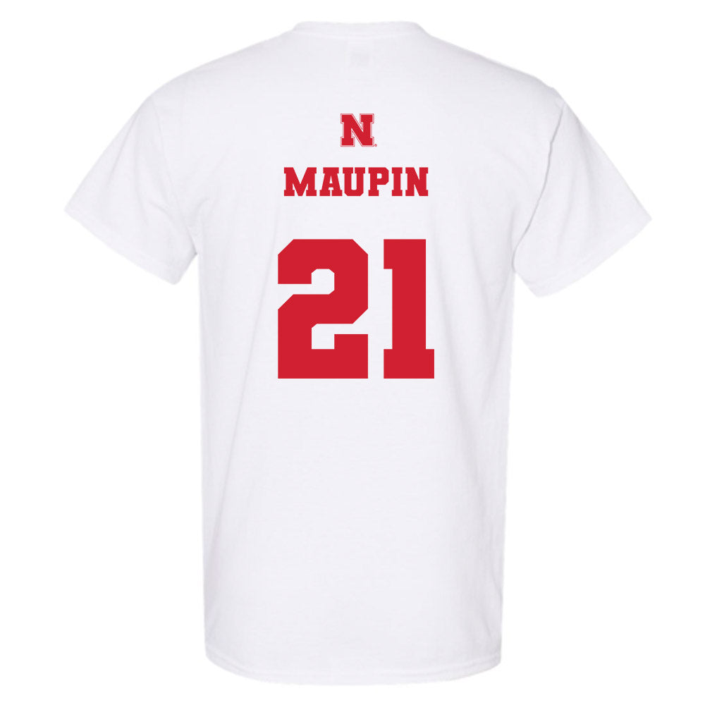 Nebraska - NCAA Women's Basketball : Eliza Maupin - Generic Shersey T-Shirt-1