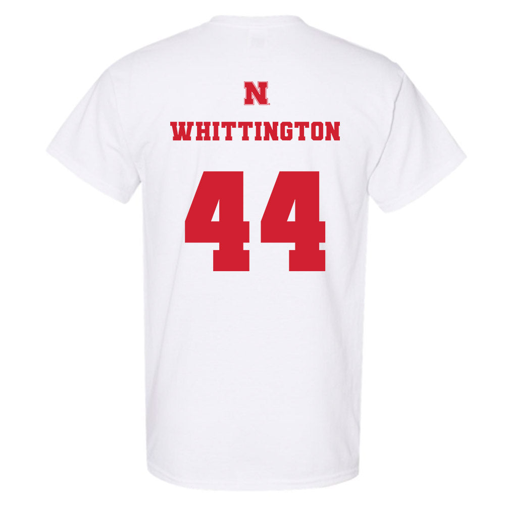 Nebraska - NCAA Football : Jahsear Whittington - Generic Shersey T-Shirt-1