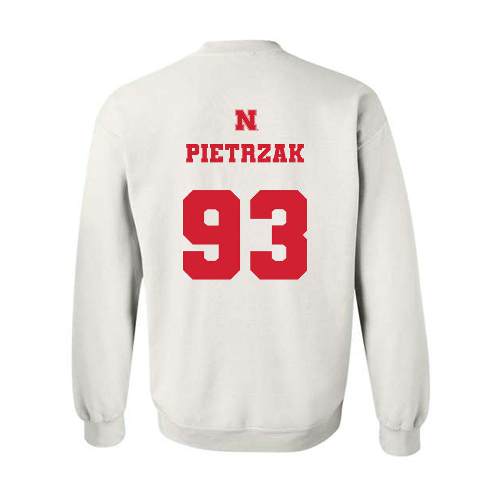 Nebraska - NCAA Football : Kade Pietrzak - Generic Shersey Crewneck Sweatshirt-1