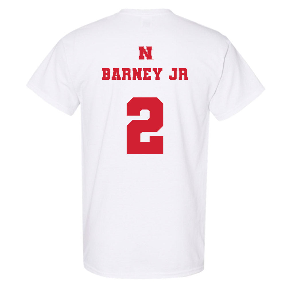 Nebraska - NCAA Football : Jacory Barney Jr - Generic Shersey T-Shirt-1