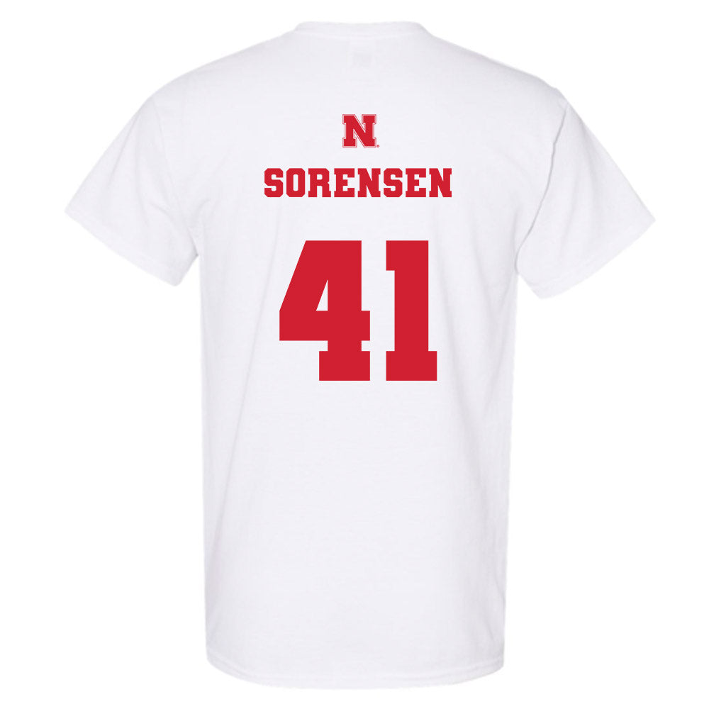 Nebraska - NCAA Football : Luke Sorensen - Generic Shersey T-Shirt-1