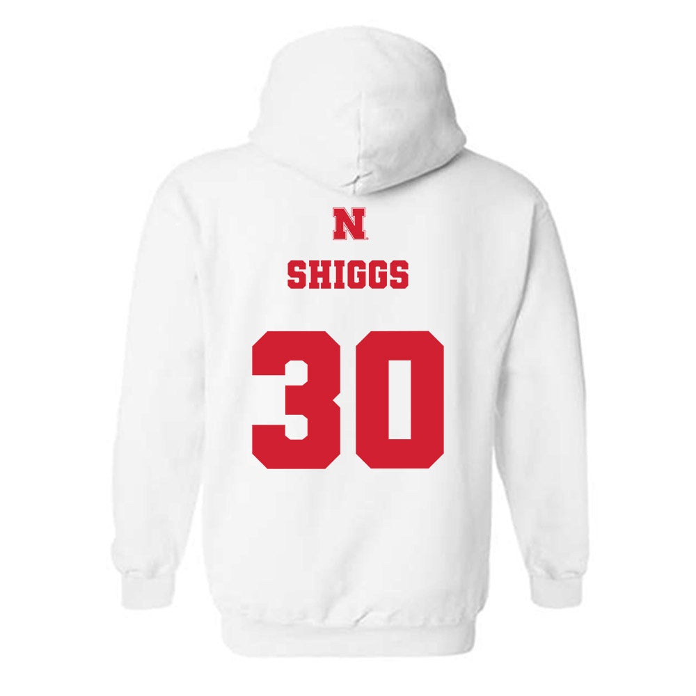 Nebraska - NCAA Football : Jasin Shiggs - Generic Shersey Hooded Sweatshirt-1