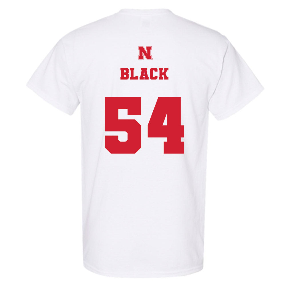 Nebraska - NCAA Football : Brendan Black - Generic Shersey T-Shirt-1