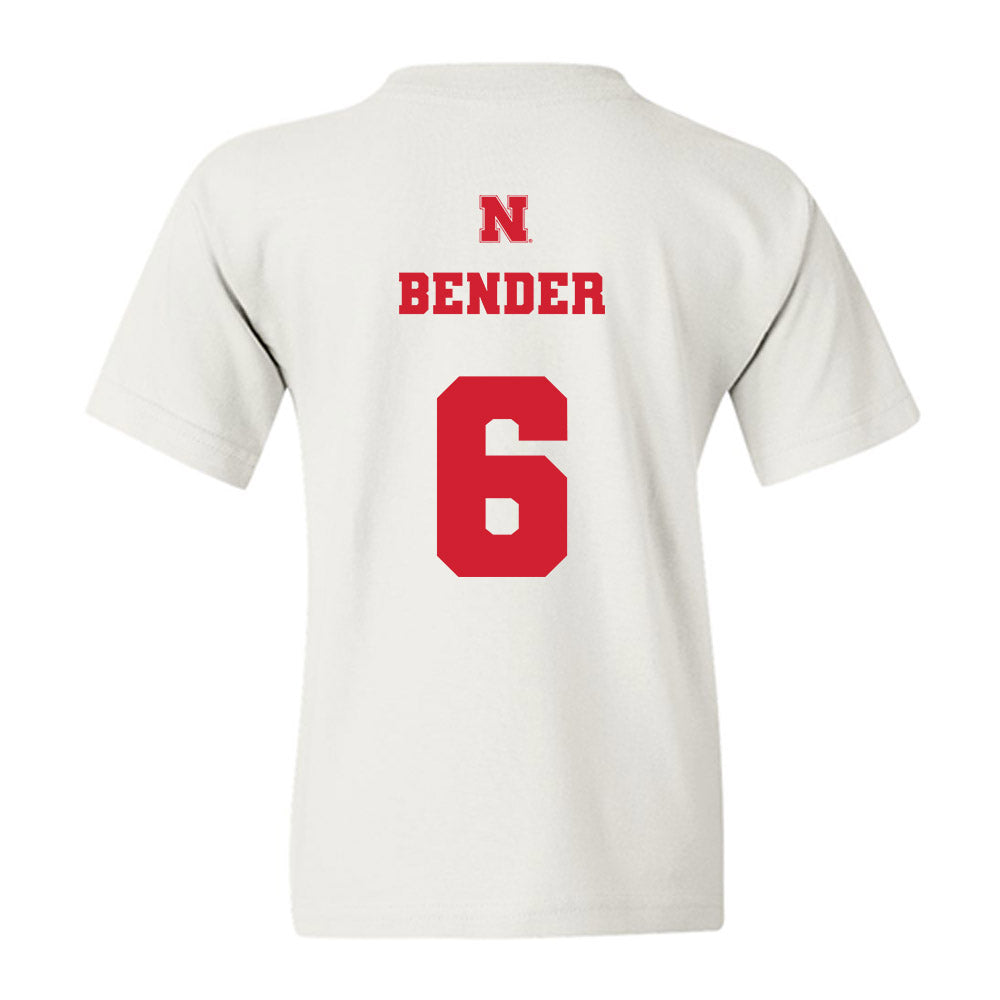 Nebraska - NCAA Baseball : Pryce Bender - Generic Shersey Youth T-Shirt-1