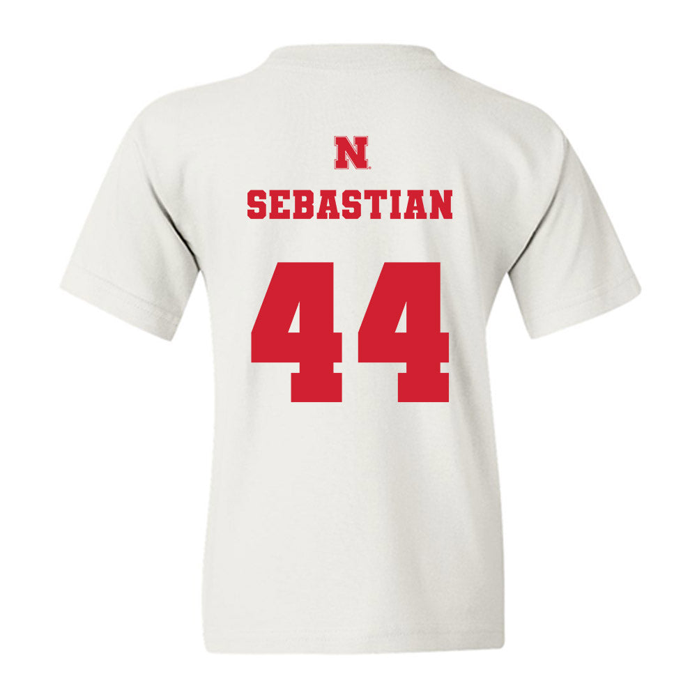 Nebraska - NCAA Baseball : Blake Sebastian - Generic Shersey Youth T-Shirt-1