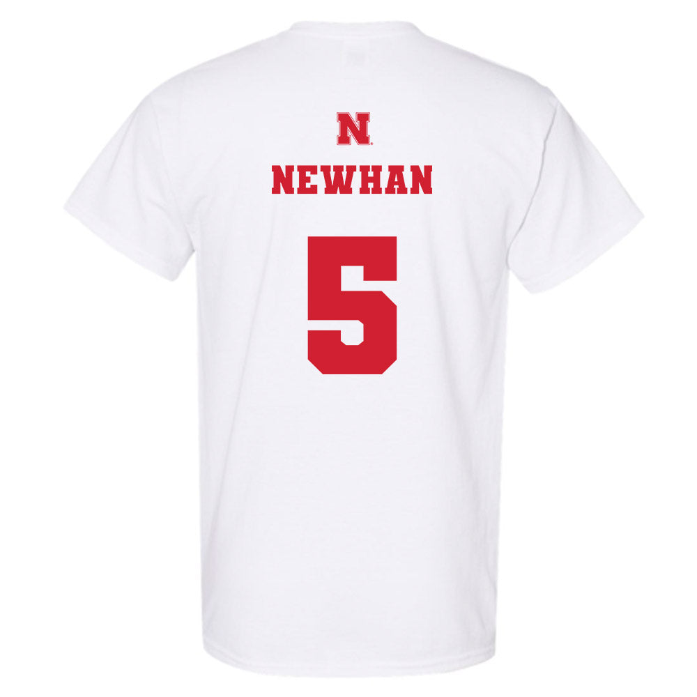 Nebraska - NCAA Baseball : Nico Newhan - Generic Shersey T-Shirt-1