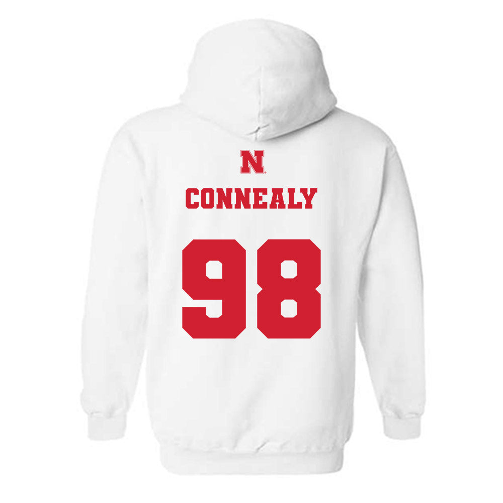 Nebraska - NCAA Football : Conor Connealy - Generic Shersey Hooded Sweatshirt