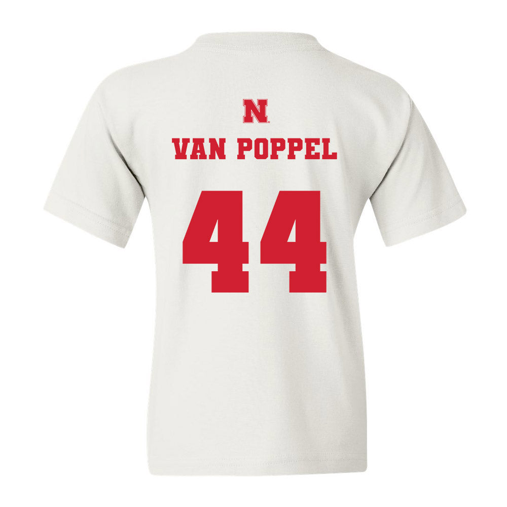Nebraska - NCAA Football : Riley Van Poppel - Generic Shersey Youth T-Shirt
