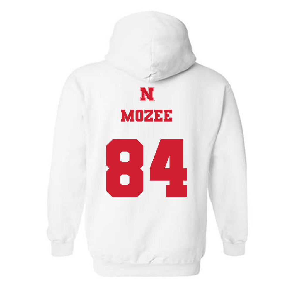 Nebraska - NCAA Football : Isaiah Mozee - Generic Shersey Hooded Sweatshirt-1