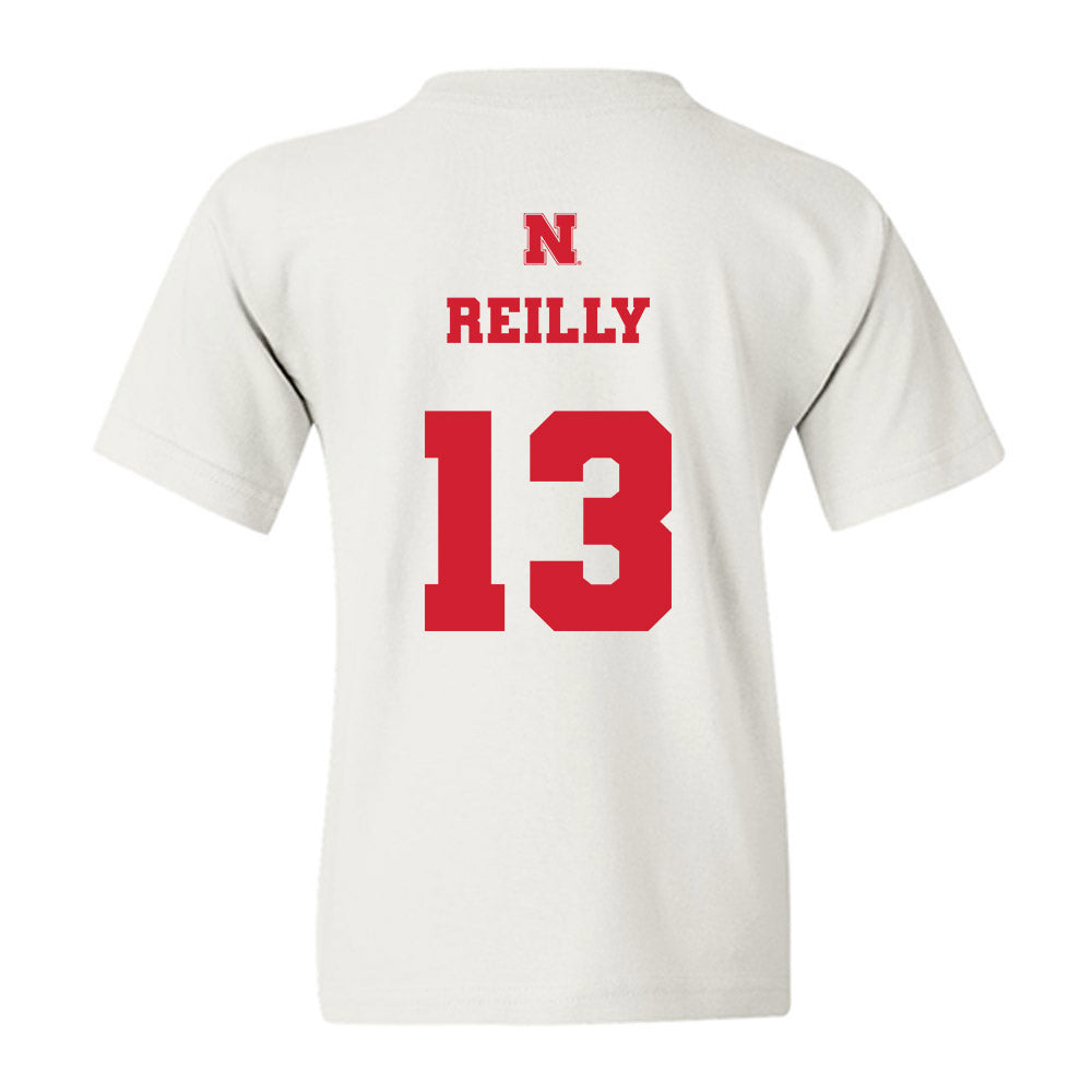 Nebraska - NCAA Women's Volleyball : Bergen Reilly - Generic Shersey Youth T-Shirt-1