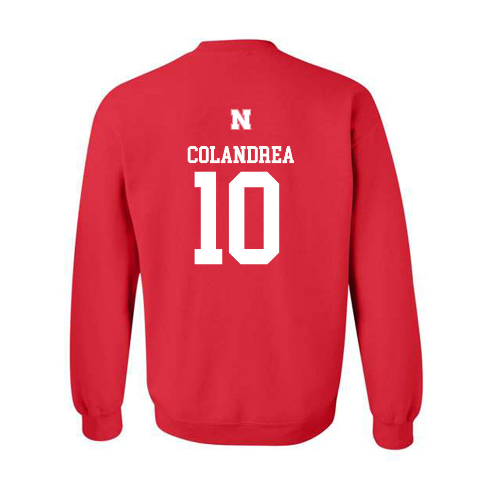 Nebraska - NCAA Football : Anthony Colandrea - Generic Shersey Crewneck Sweatshirt-1