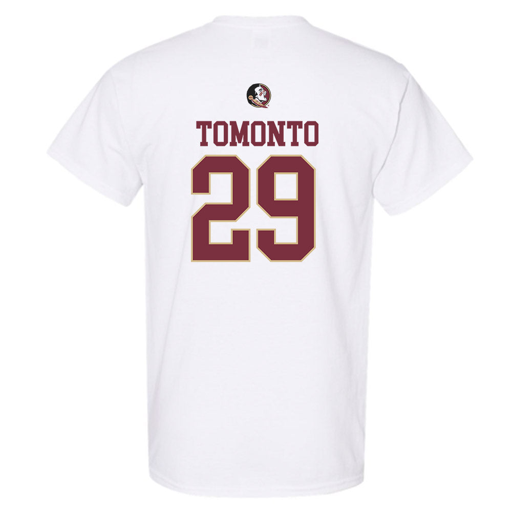 FSU - NCAA Women's Lacrosse : Victoria Tomonto - Fashion Shersey T-Shirt-1