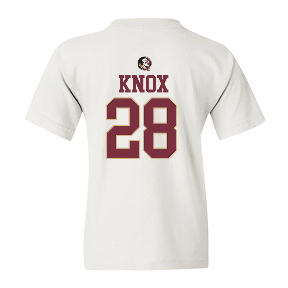 FSU - NCAA Women's Lacrosse : Marlo Knox - Fashion Shersey Youth T-Shirt-1