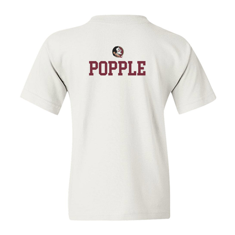 FSU - NCAA Cheerleading : Vincent Popple - Fashion Shersey Youth T-Shirt-1