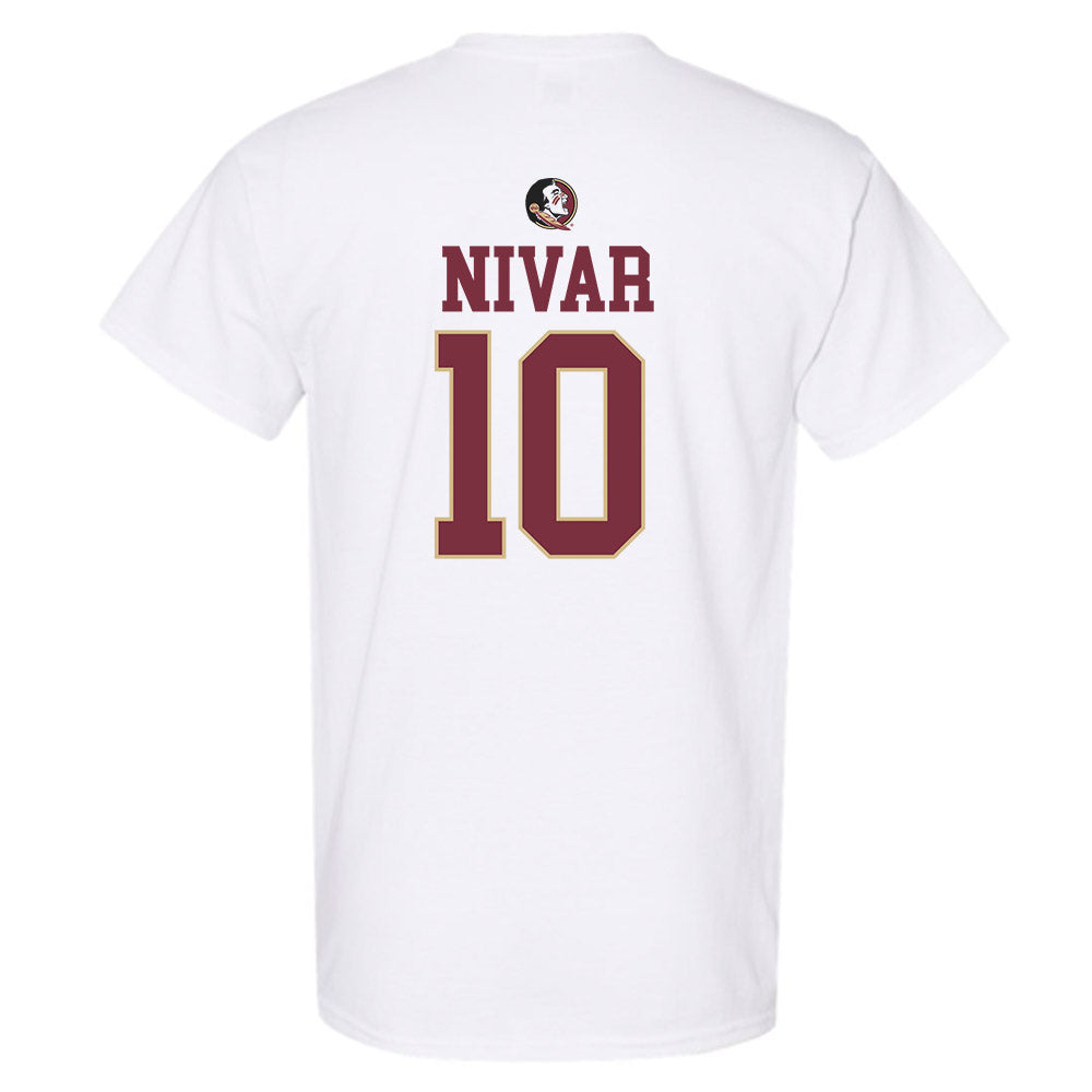 FSU - NCAA Women's Basketball : Jasmine Nivar - Fashion Shersey T-Shirt-1