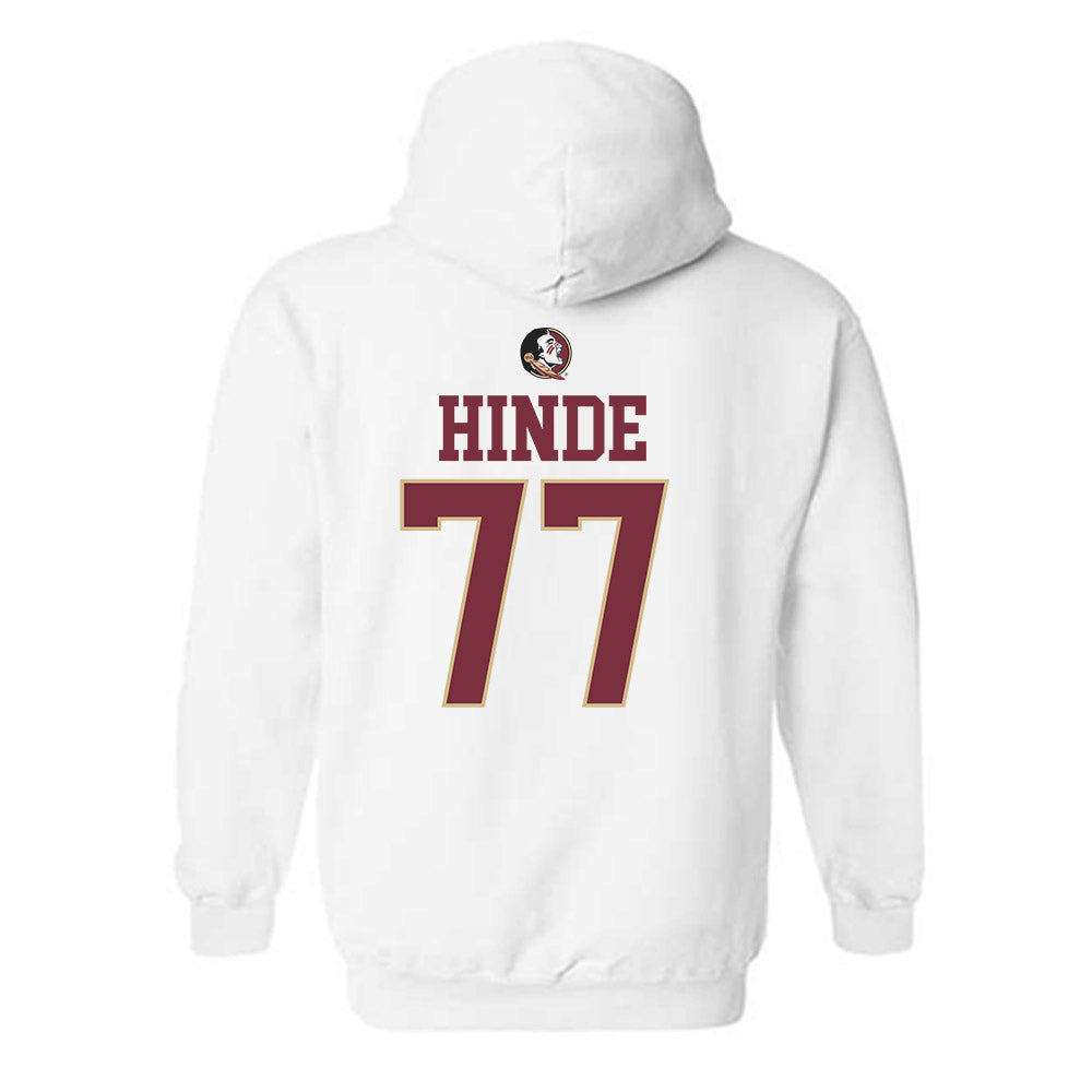 FSU - NCAA Softball : Anna Hinde - Fashion Shersey Hooded Sweatshirt-1