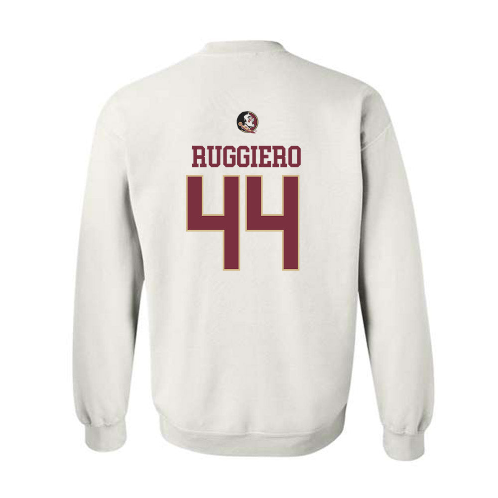 FSU - NCAA Softball : Isabella Ruggiero - Fashion Shersey Crewneck Sweatshirt-1