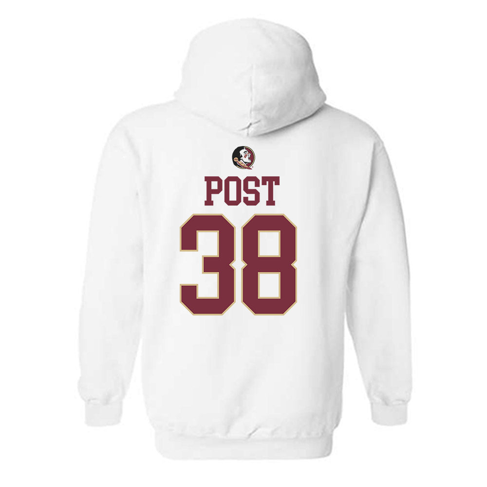 FSU - NCAA Football : Ethan Post - Fashion Shersey Hooded Sweatshirt-1