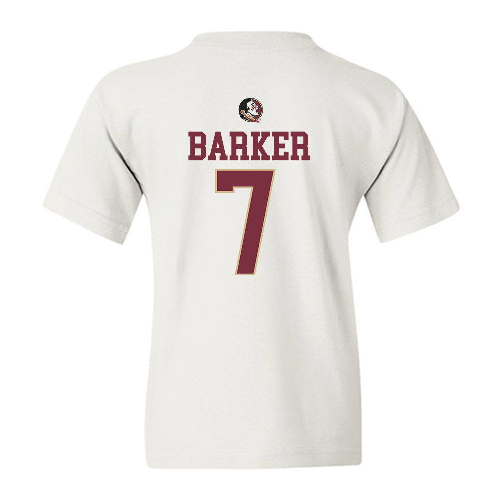 FSU - NCAA Football : Ashlynd Barker - Fashion Shersey Youth T-Shirt-1