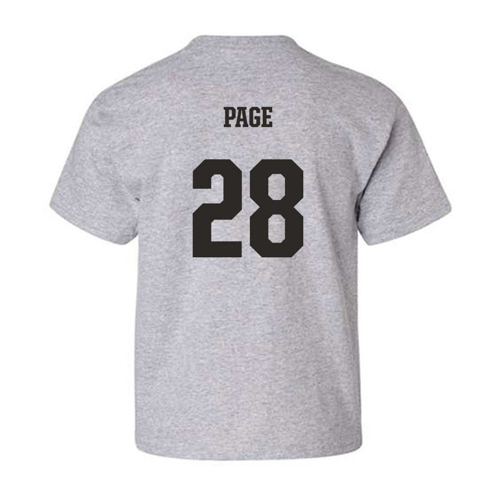 FSU - NCAA Women's Soccer : Olivia Page - Fashion Shersey Youth T-Shirt-1