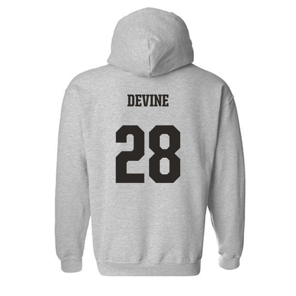 FSU - NCAA Women's Lacrosse : Annie Devine - Fashion Shersey Hooded Sweatshirt-1