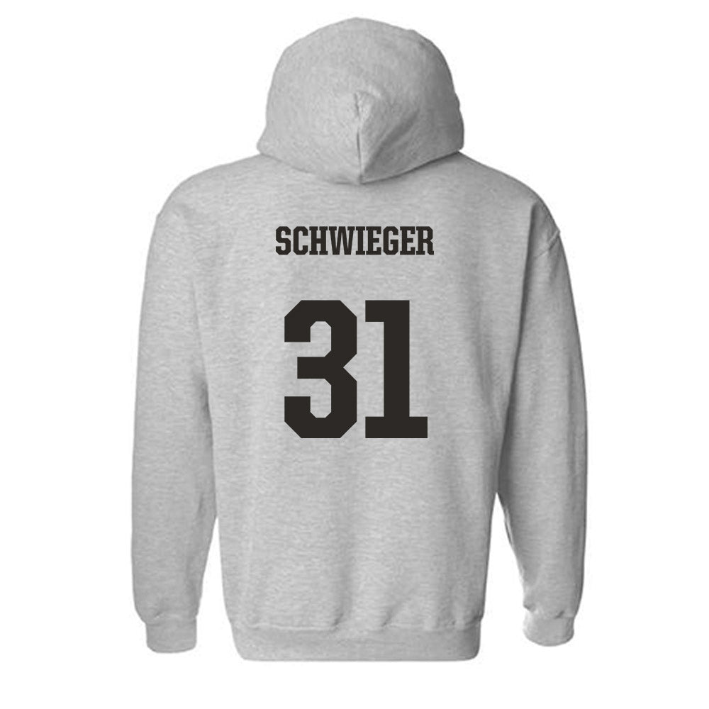 FSU - NCAA Men's Basketball : Cooper Schwieger - Fashion Shersey Hooded Sweatshirt-1