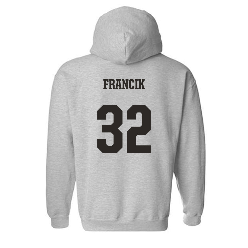 FSU - NCAA Softball : Jazzy Francik - Fashion Shersey Hooded Sweatshirt-1