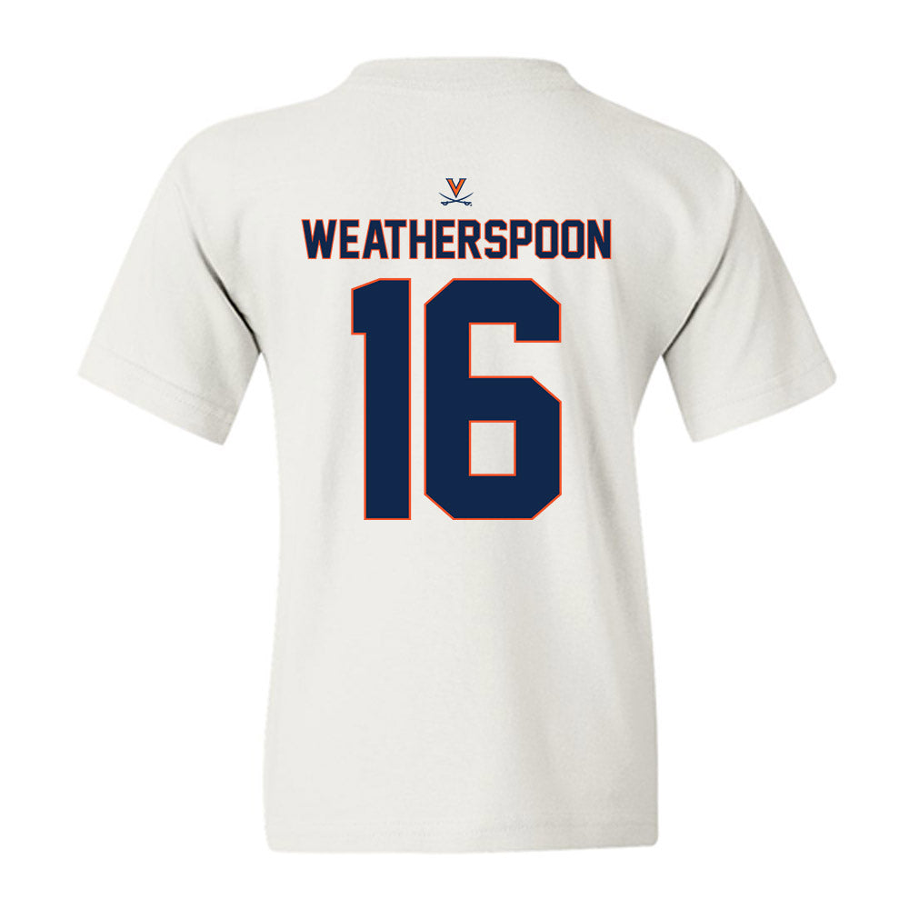 Virginia - NCAA Baseball : Jake Weatherspoon - Replica Shersey Youth T-Shirt-1