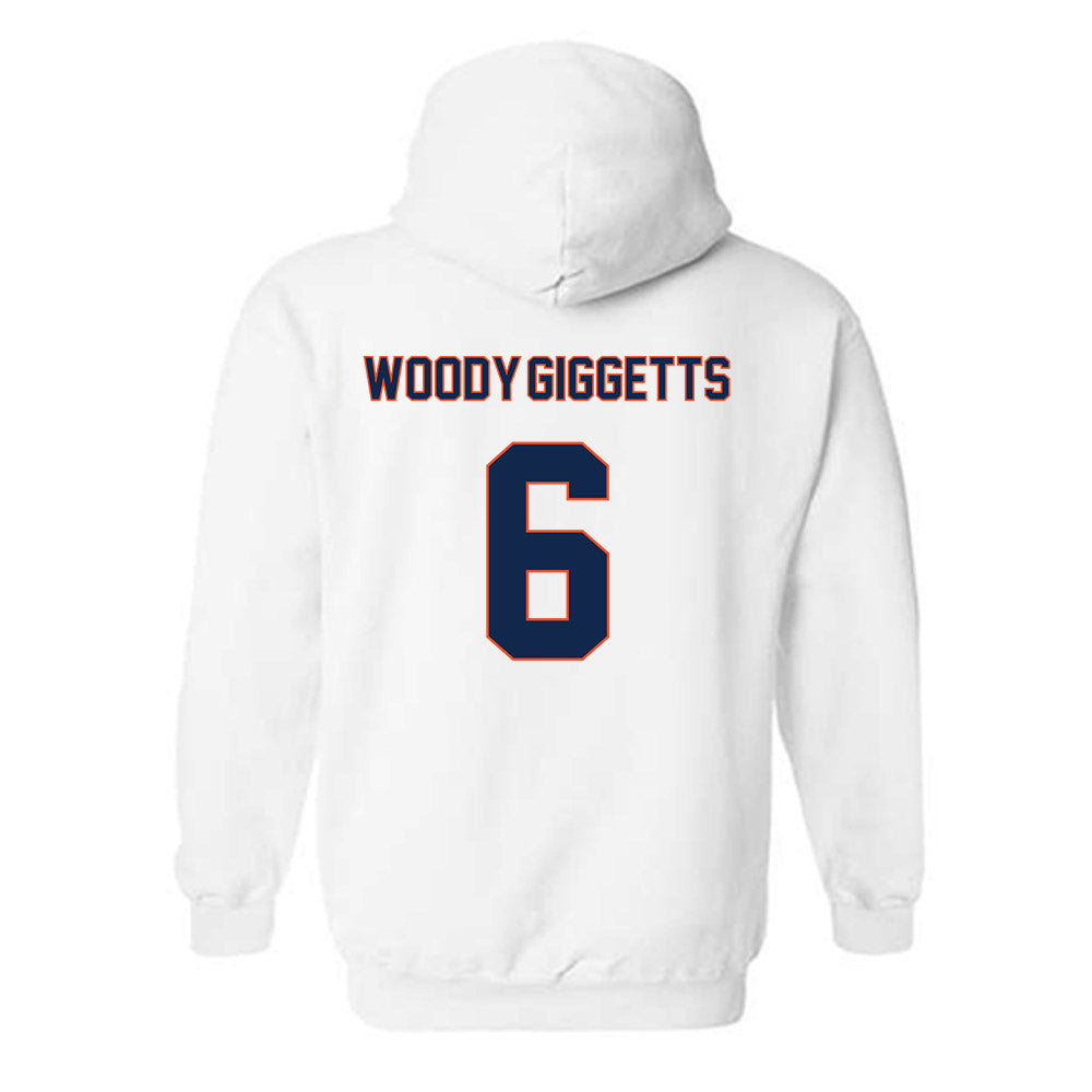 Virginia - NCAA Softball : Kamyria Woody-Giggetts - Shersey Hooded Sweatshirt-1