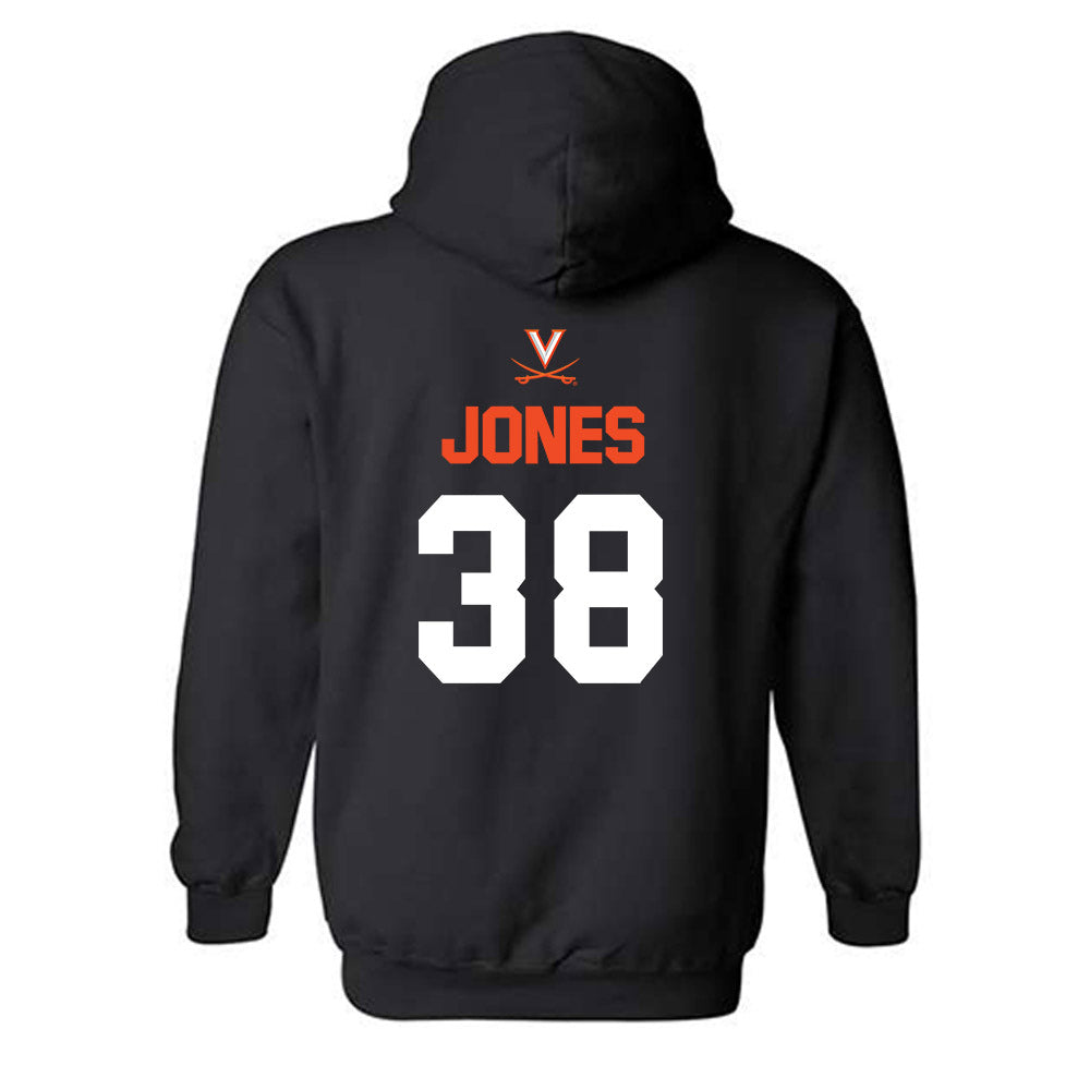 Virginia - NCAA Football : Armstrong Jones - Hooded Sweatshirt-1