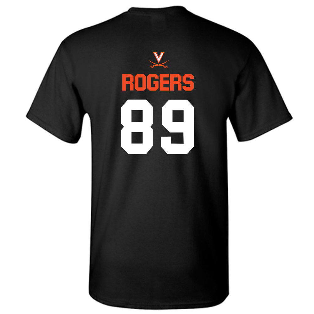 Virginia - NCAA Football : John Rogers - T-Shirt-1