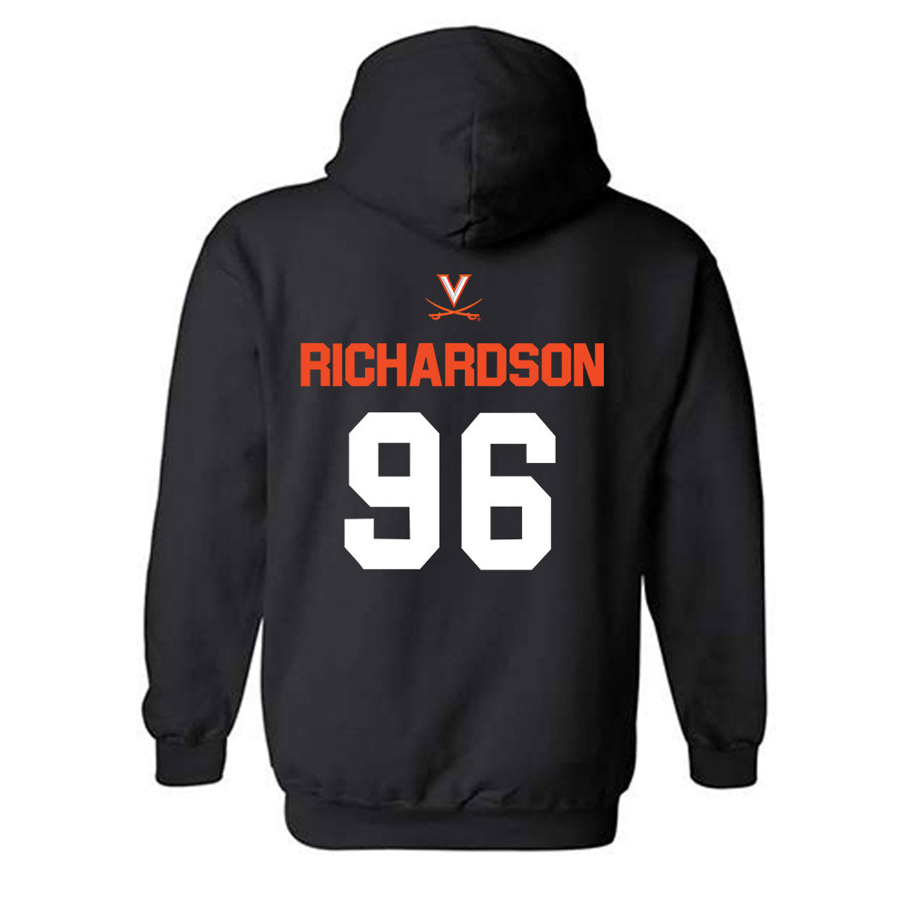 Virginia - NCAA Football : JaySean Richardson - Hooded Sweatshirt-1